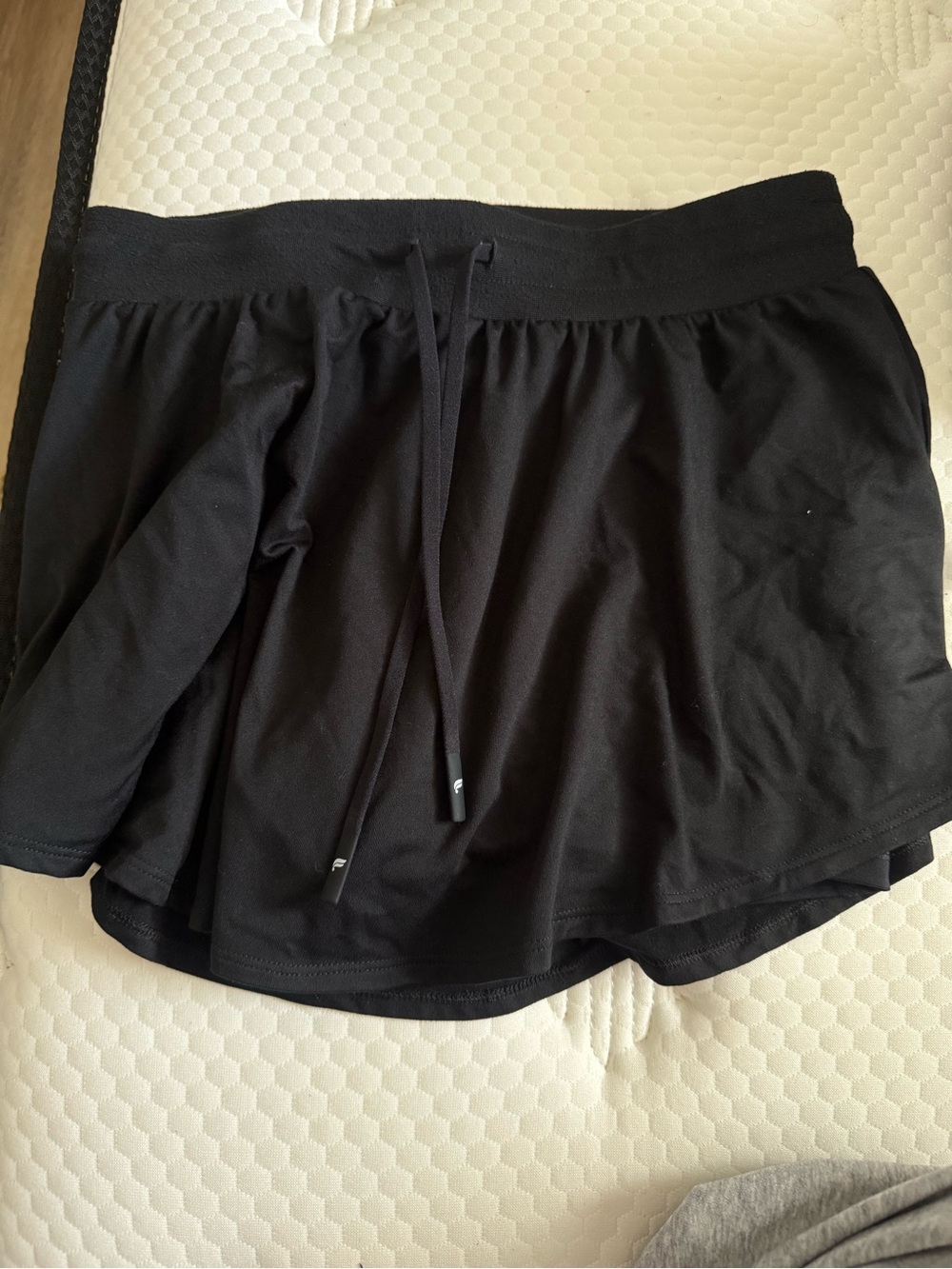 Fabletics Women’s Black Athletic Shorts with Drawstring